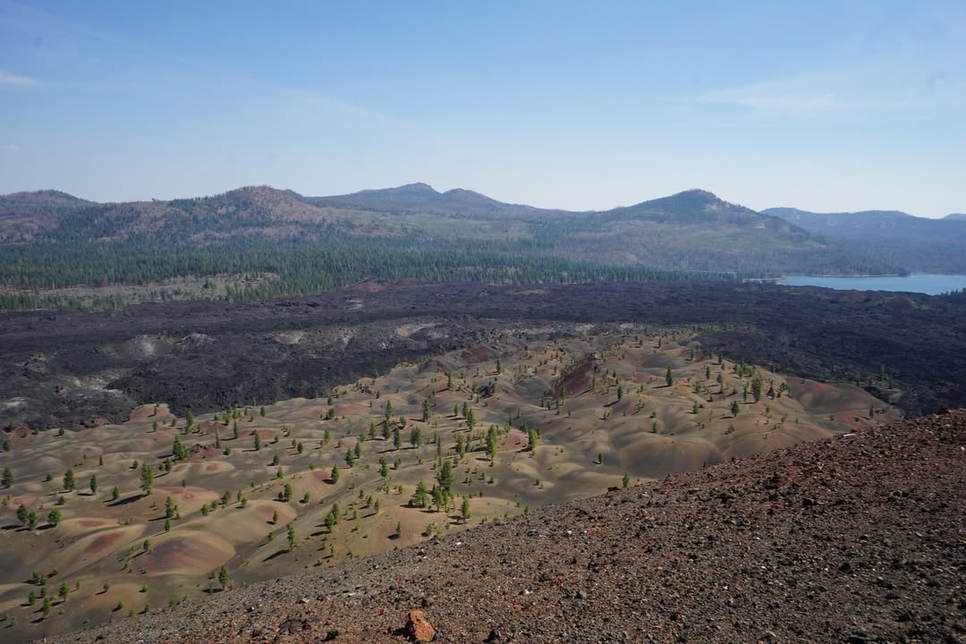 View from the top of the Cinder Cone