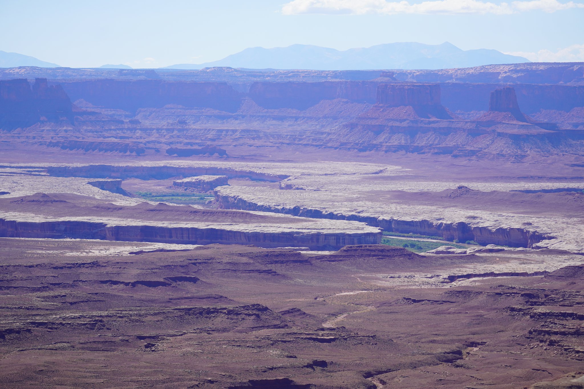 Along Upheaval Dome Road
