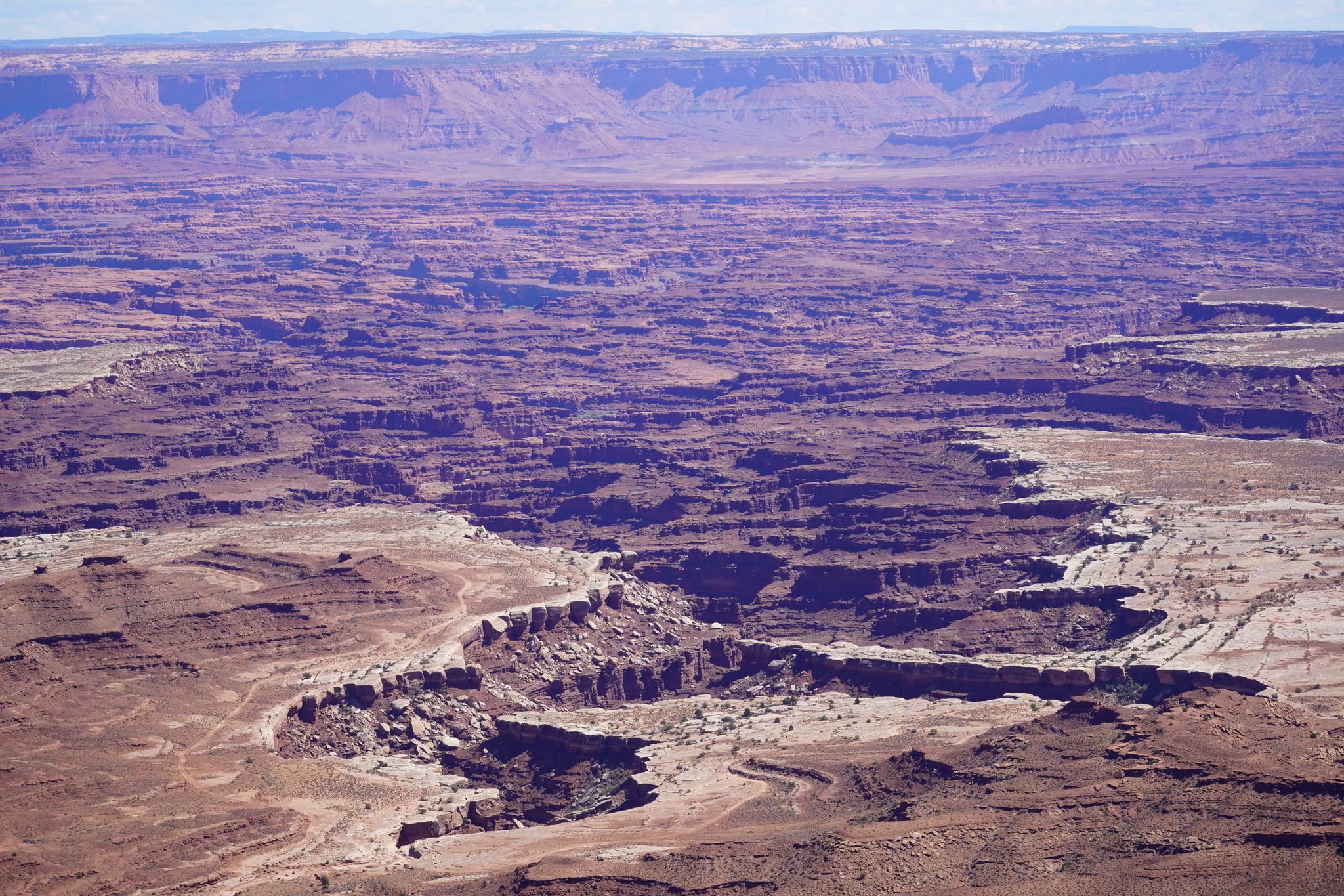 At Shafer Canyon Overlook