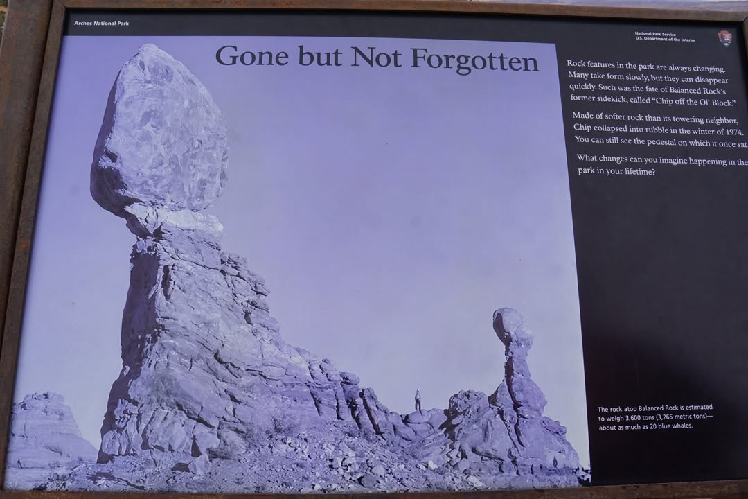 Balanced Rock and it's old sidekick Chip Off the Old Block