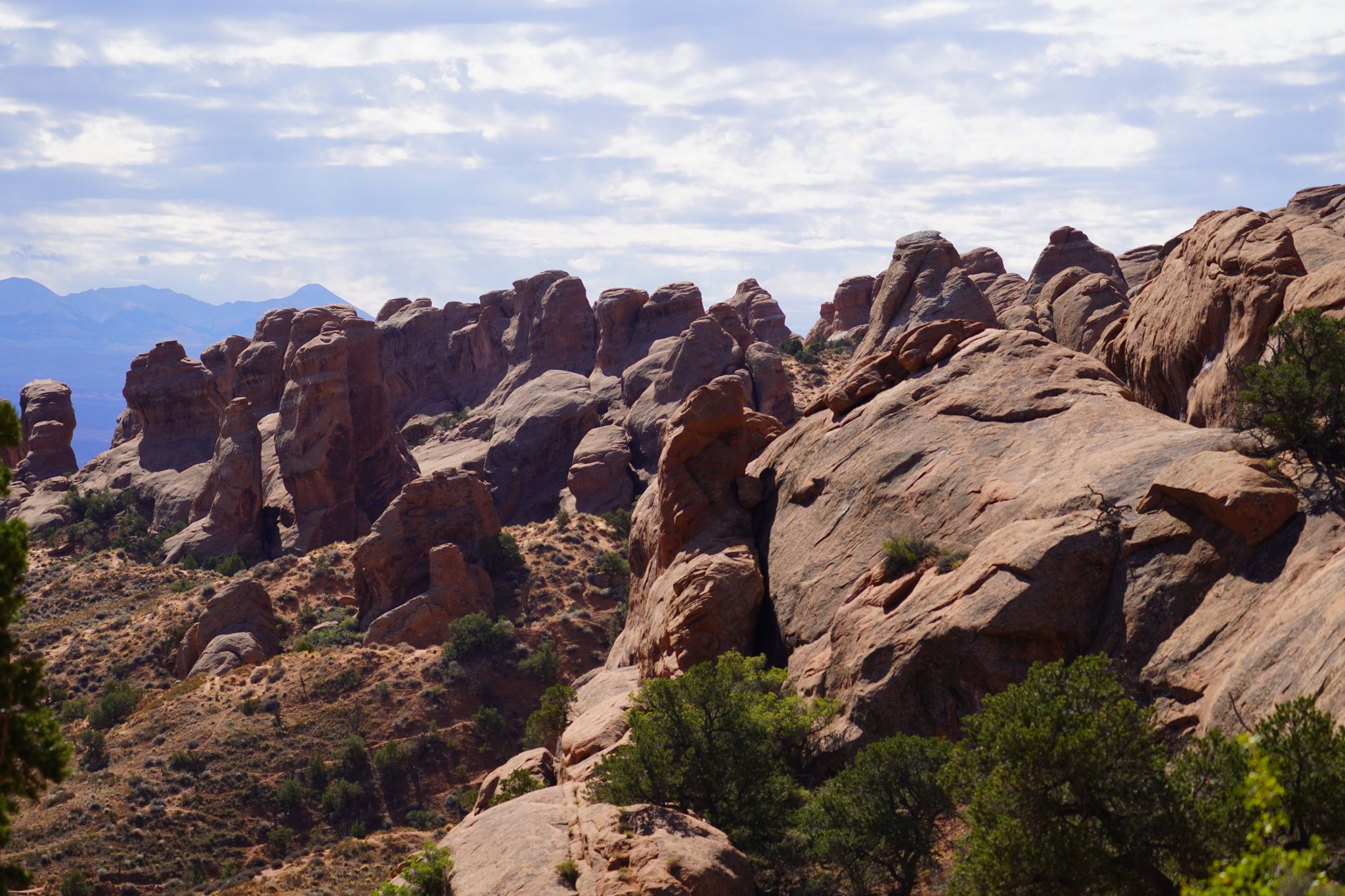 Views along Devils Garden Trail