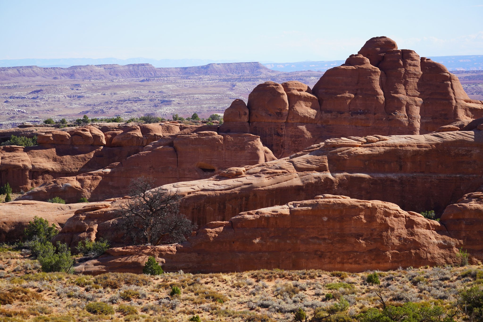 Views along Devils Garden trail
