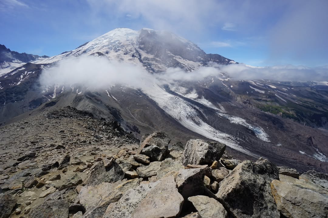 Burroughs 3 View of Mount Ranier