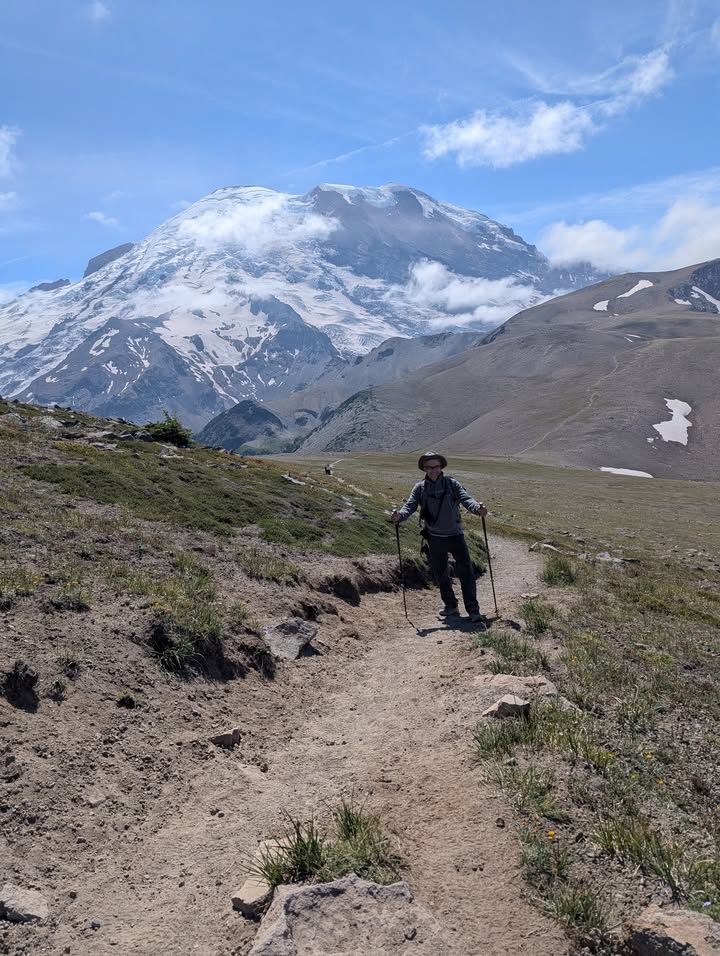 Burroughs Mount Trail View