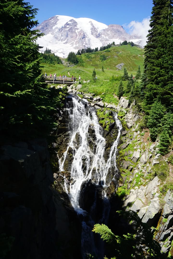 Myrtle Falls on Skyline Trail