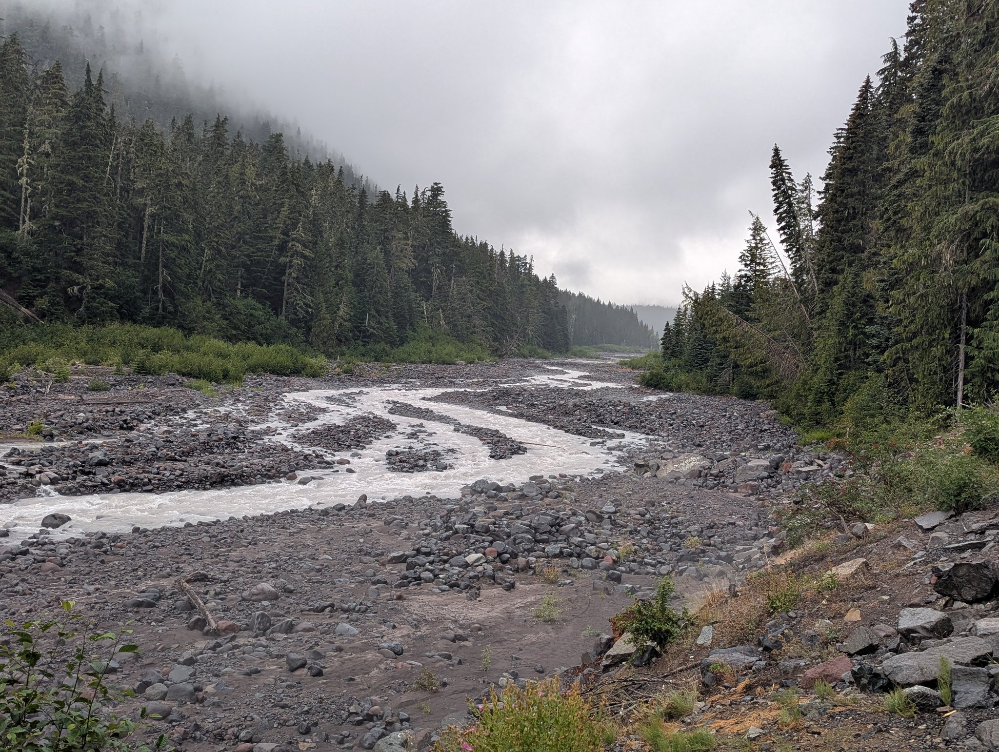 White River near our Campground