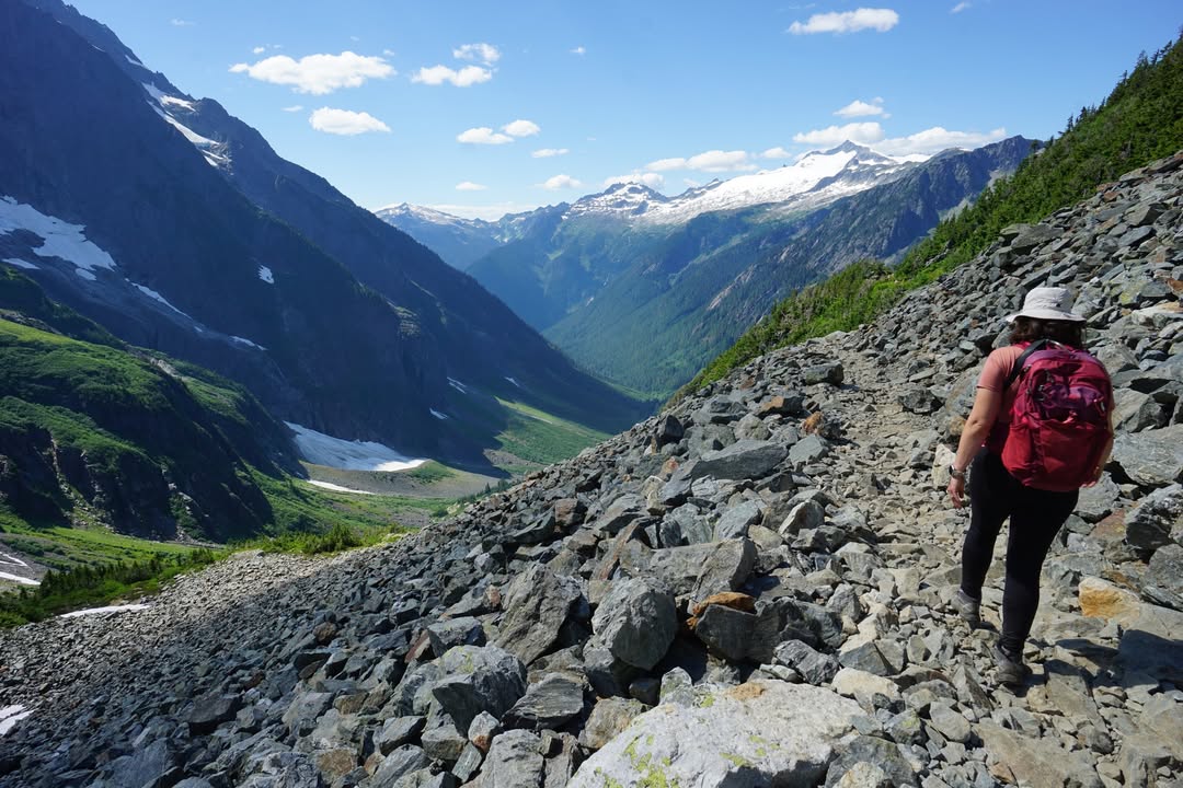 Avalanche Field on Cascade Pass Trail
