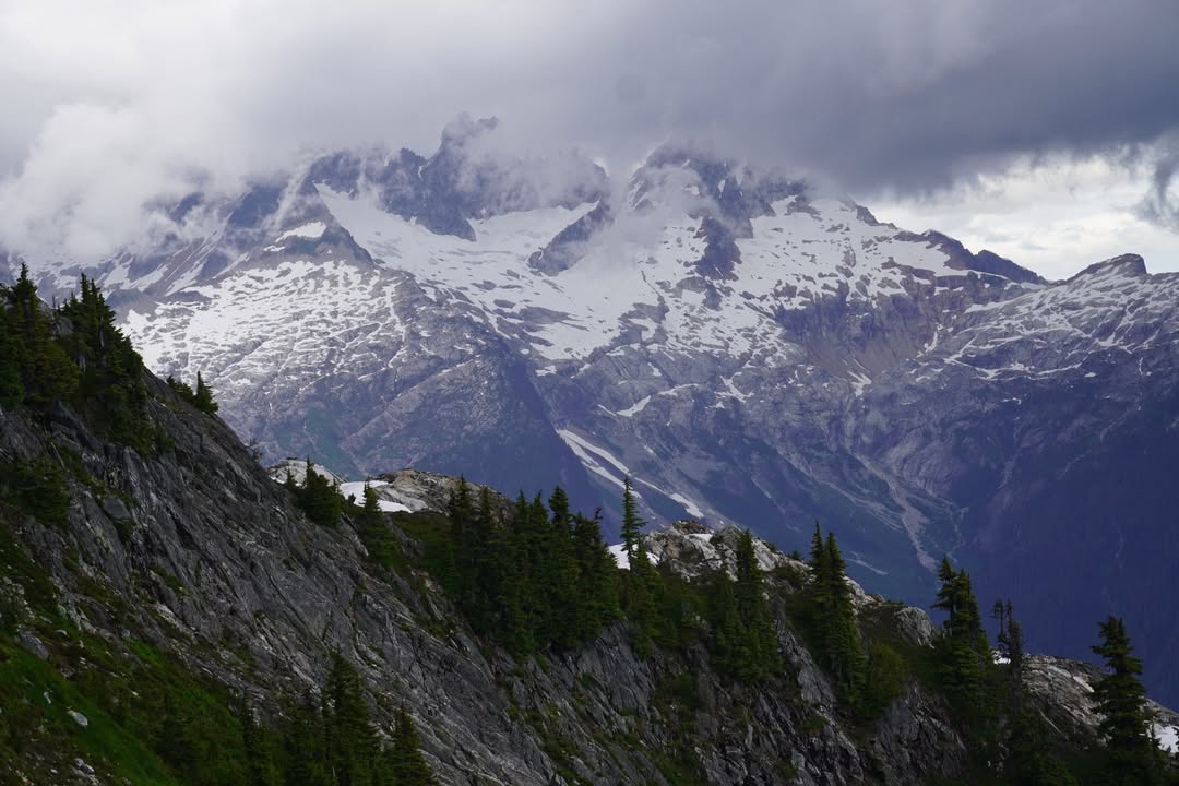 Incoming Clouds Near Trappers Peak