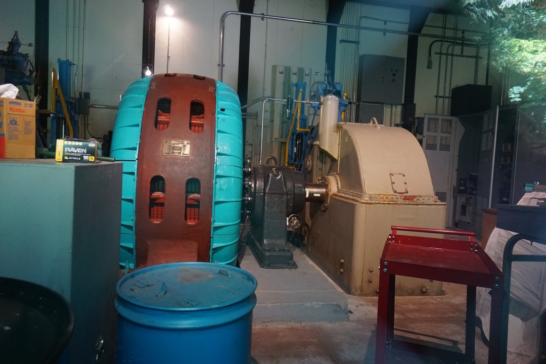 Seattle City Light Powerhouse before Trail of Cedars