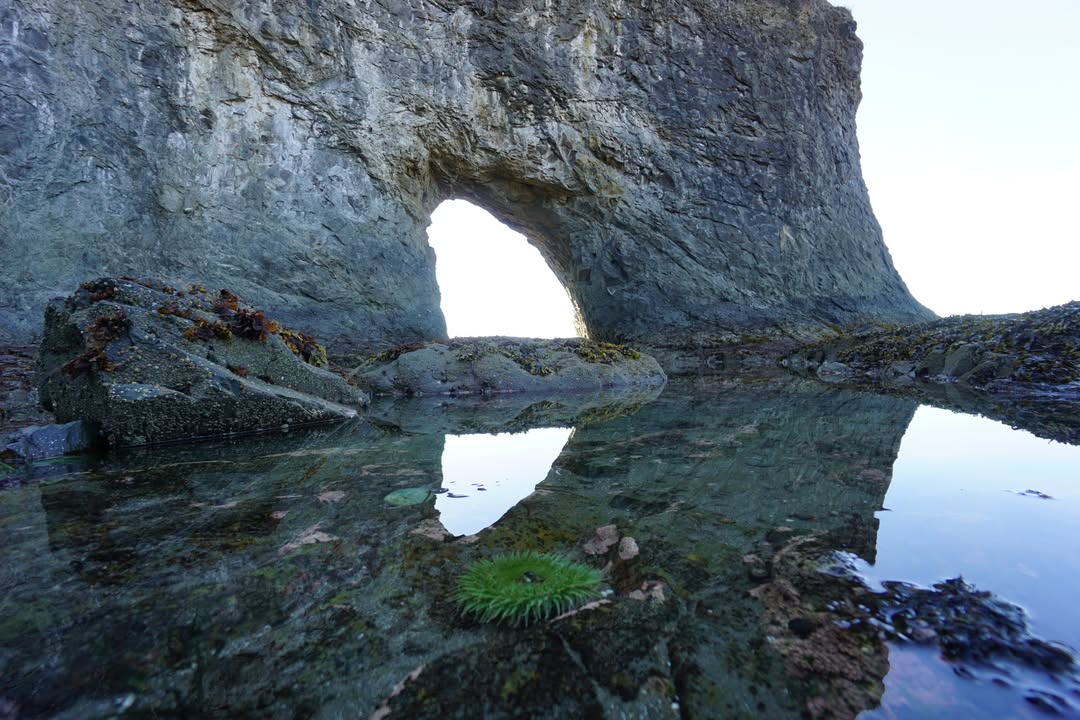 Hole in the Wall at Rialto Beach