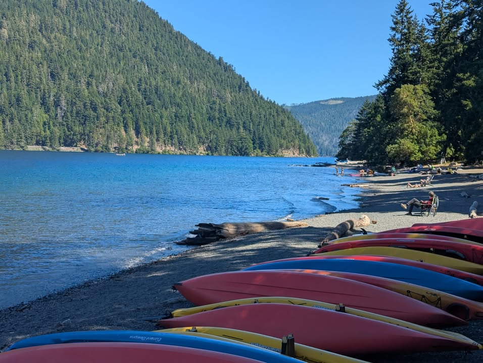 Lake Crescent near the Lodge