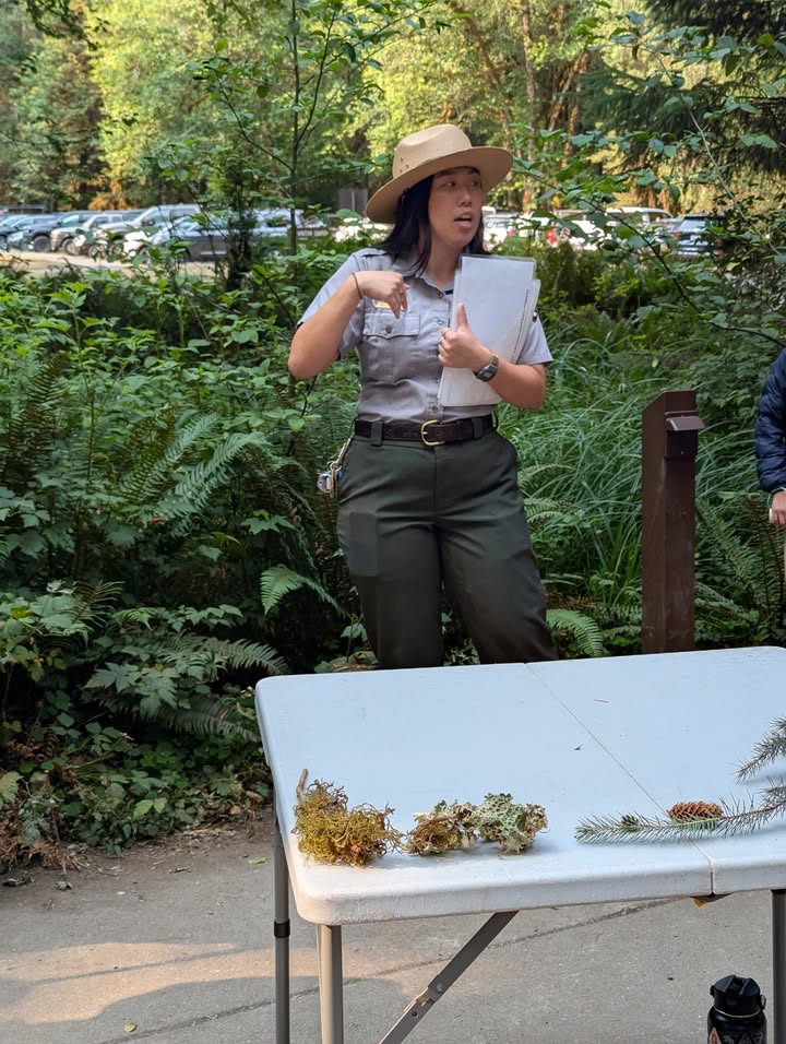 Ranger talk at Hoh Visitor Center