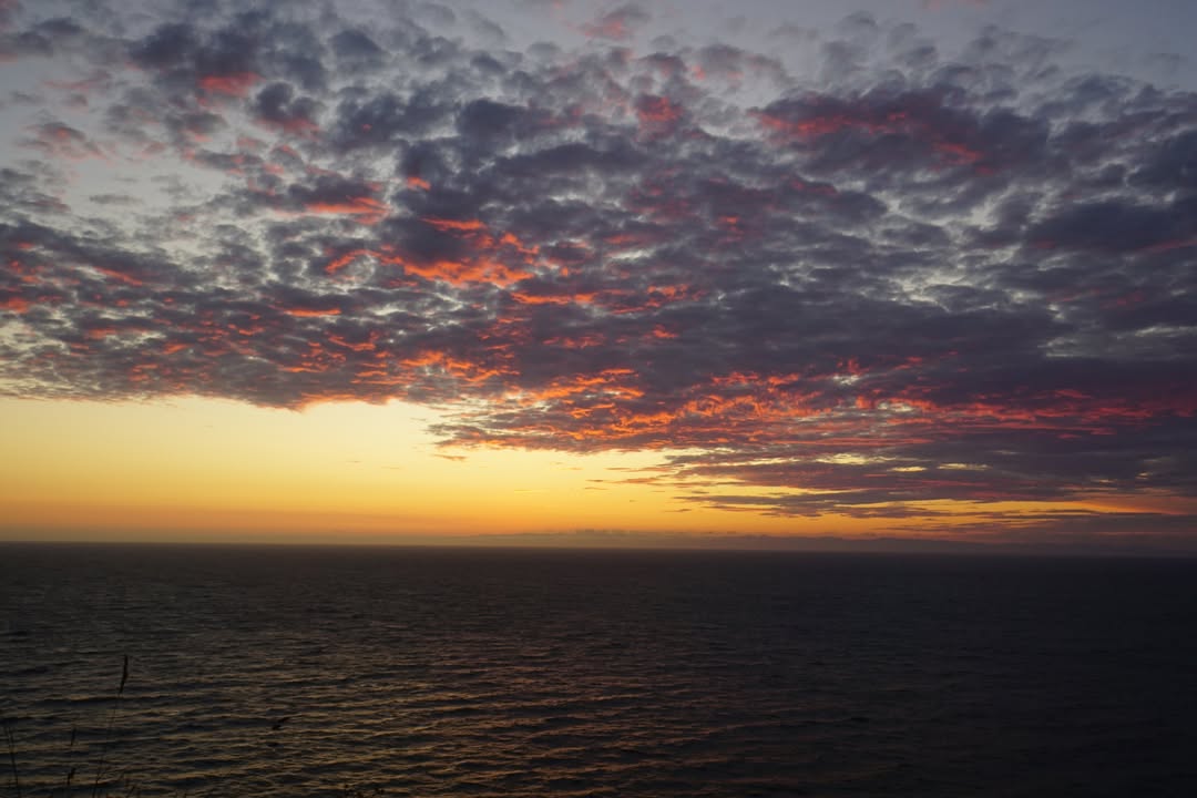Sunset at Dungeness National Recreation Area