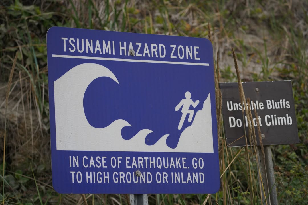 Tsunami Hazard Zone at Dungeness Recreation Area