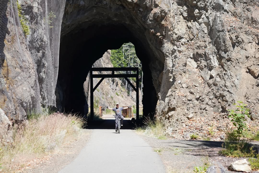 Tunnel on Spruce Railroad Trail