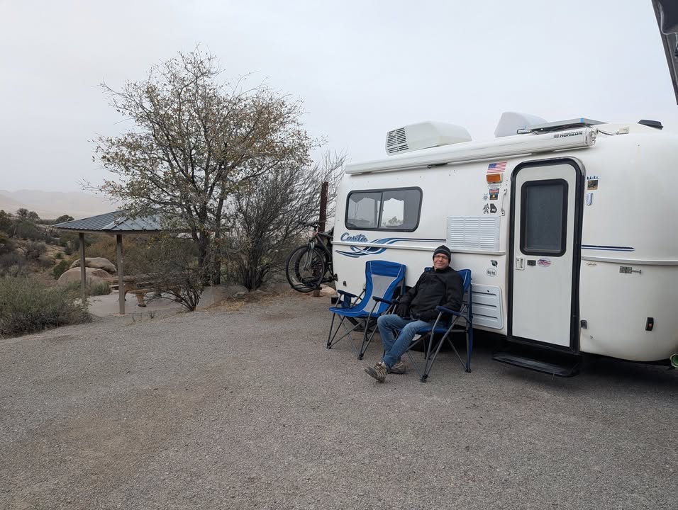 Campsite at Aguirre Spring Campground