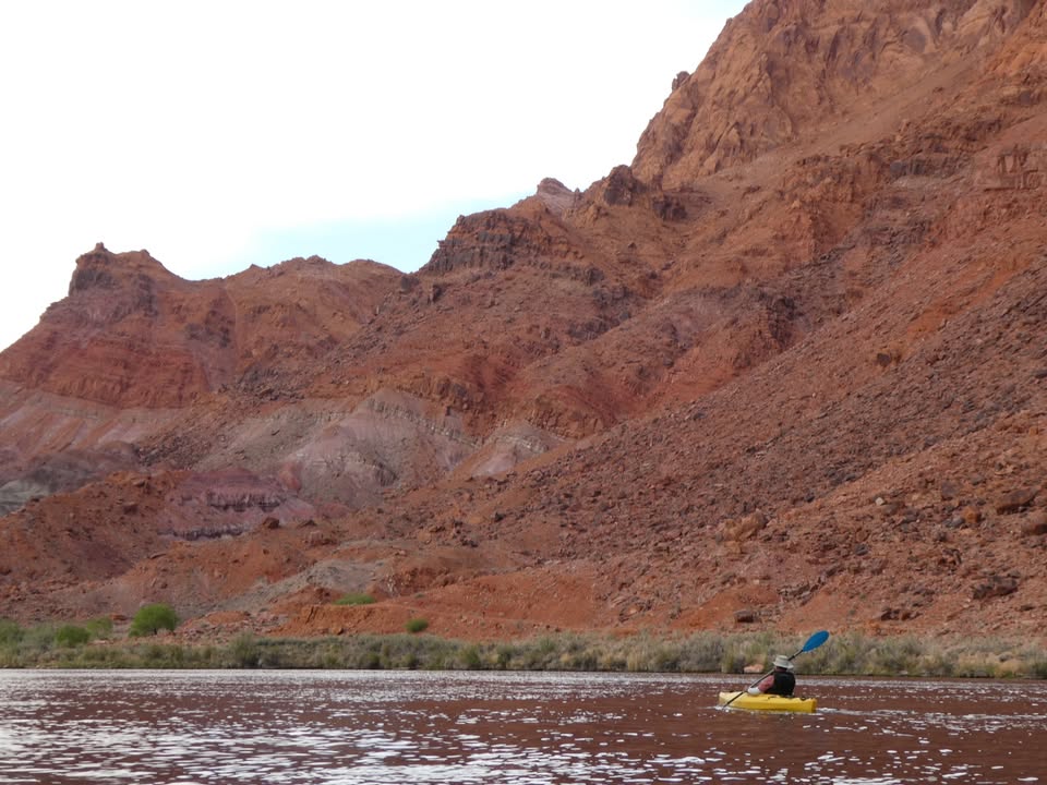 Kayaking Colorado River