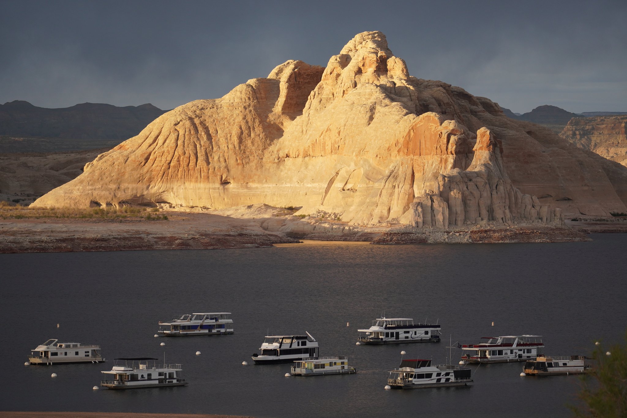 Sunset at Wahweap Campground