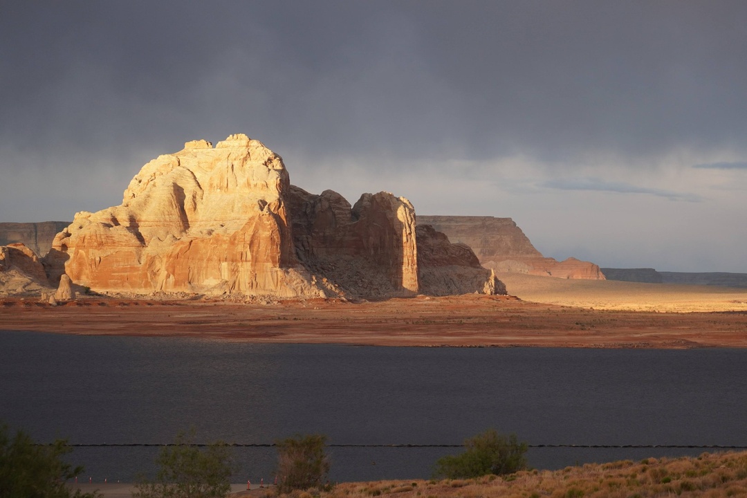 Sunset at Wahweap Campground