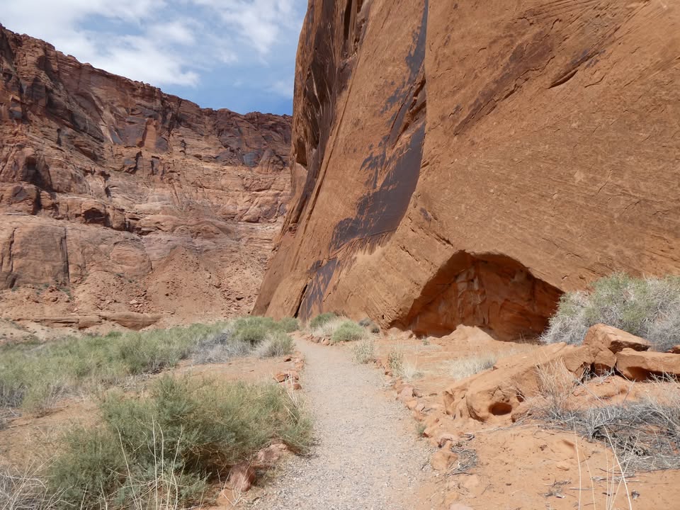 Trail at Petroglyph Beach