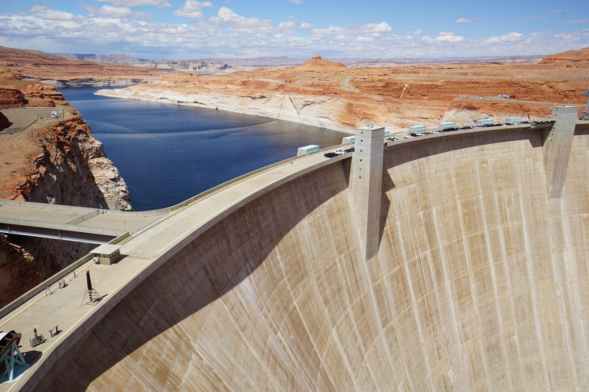 Viewpoint from behind the visitor center