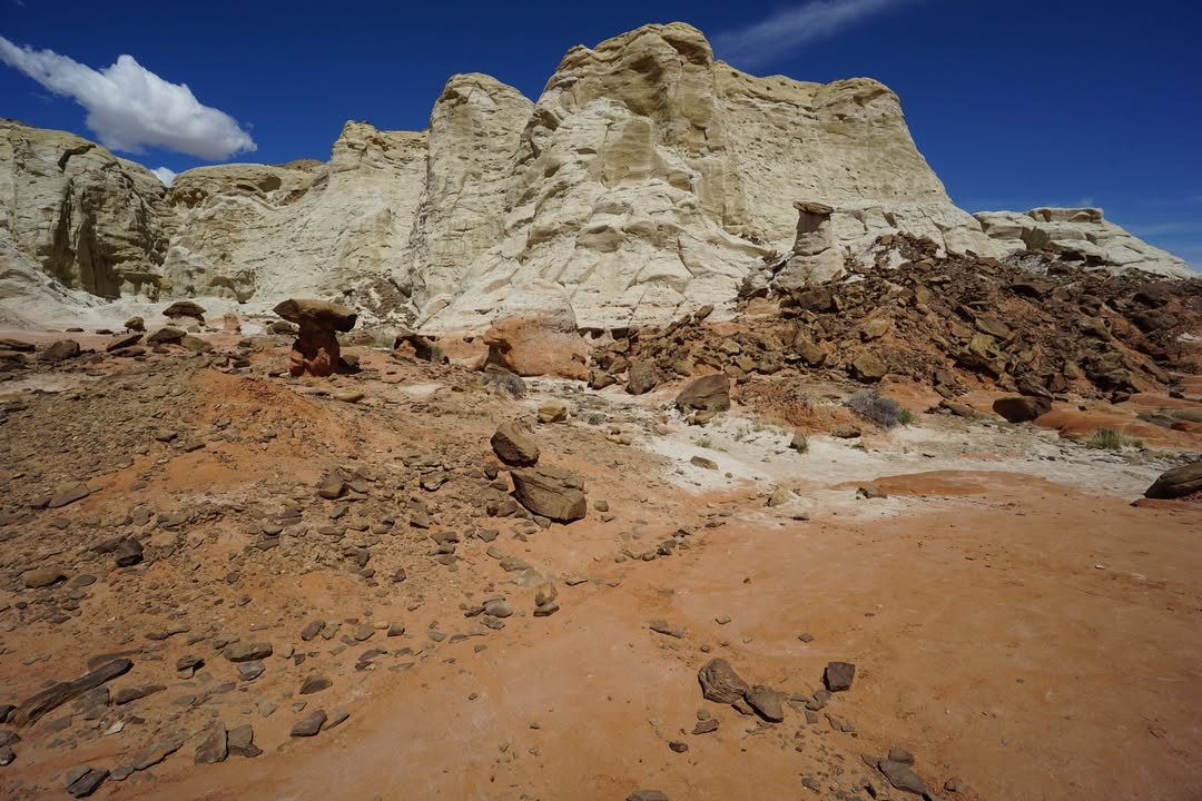 Views on Toadstool Hoodoo Trail