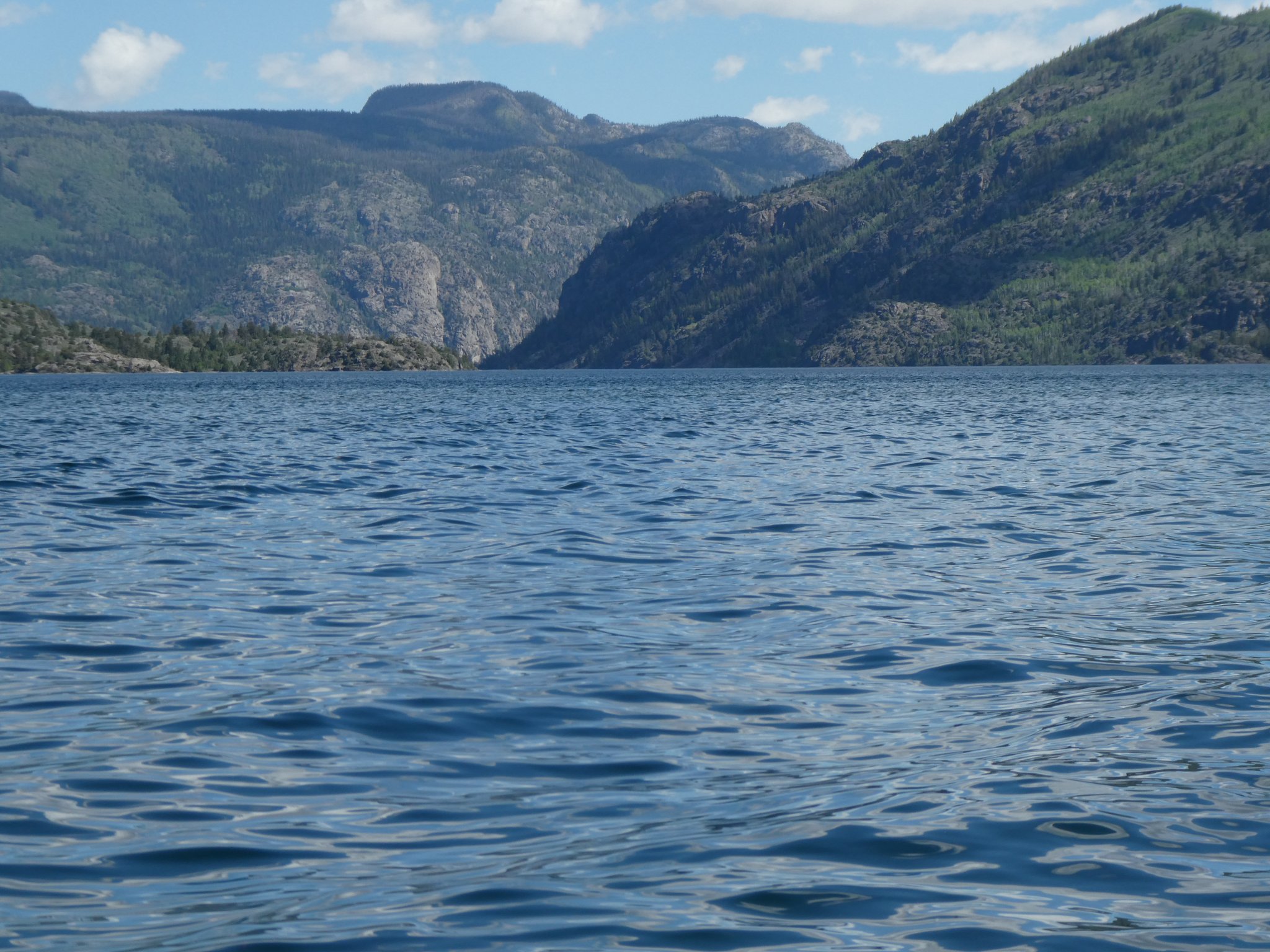 Kayaking at Fremont Lake