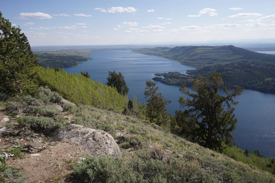 View of Fremont Lake from Skyline Drive
