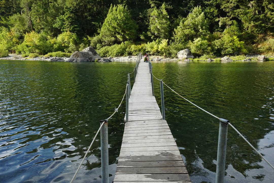 Bridge over Smith River to Stout Grove