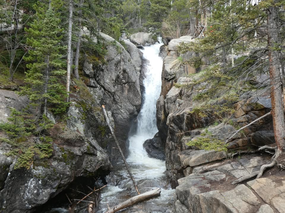 Chasm Falls off of Old Fall River Road