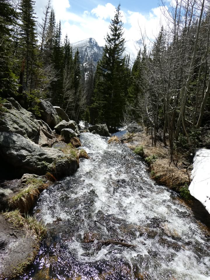On Trail to Nymph Lake