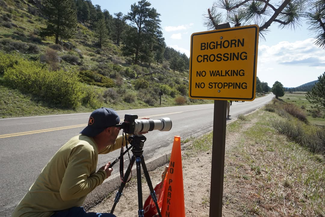 Photographer at Sheep Lakes