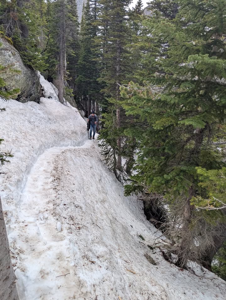 Steep Lake Haiyaha Trail