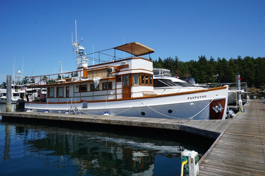 Yacht at Roche Harbor