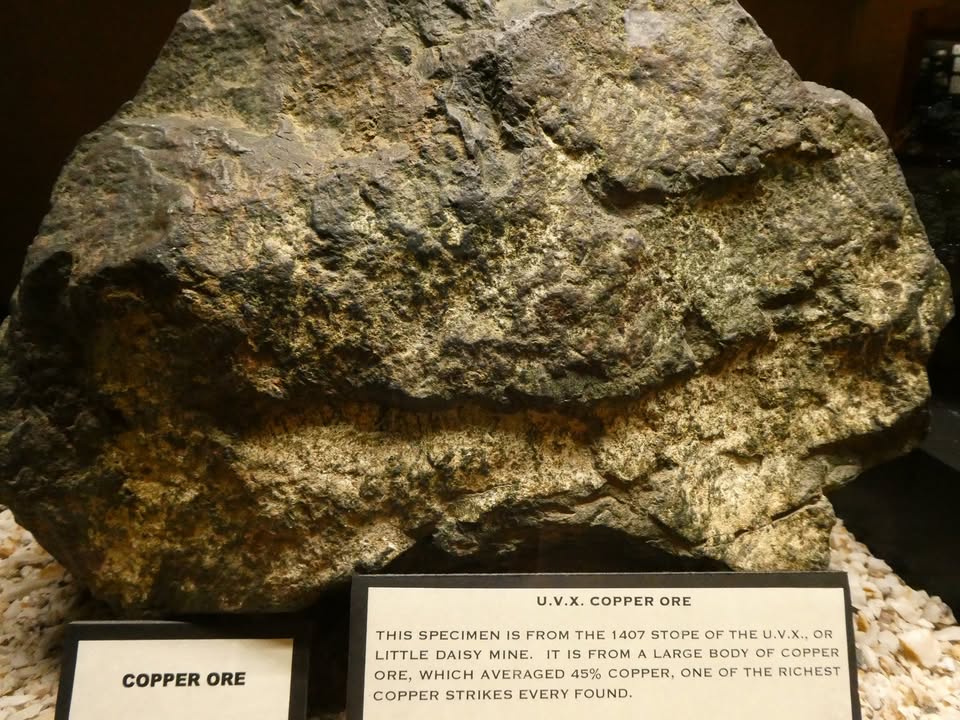 Copper Ore in Jerome State Historic Park