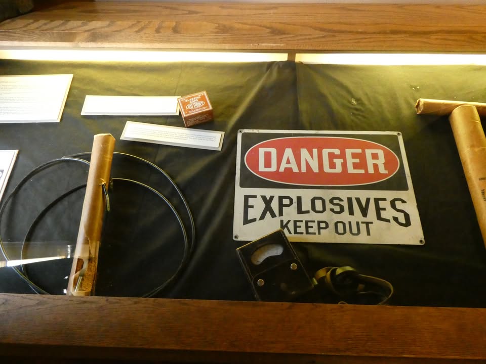 Explosives for Mining in Jerome State Historic Park