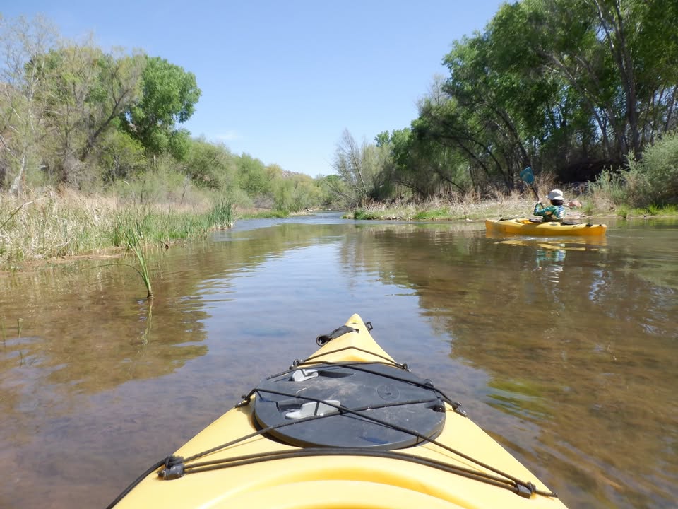 Kayaking Verde River