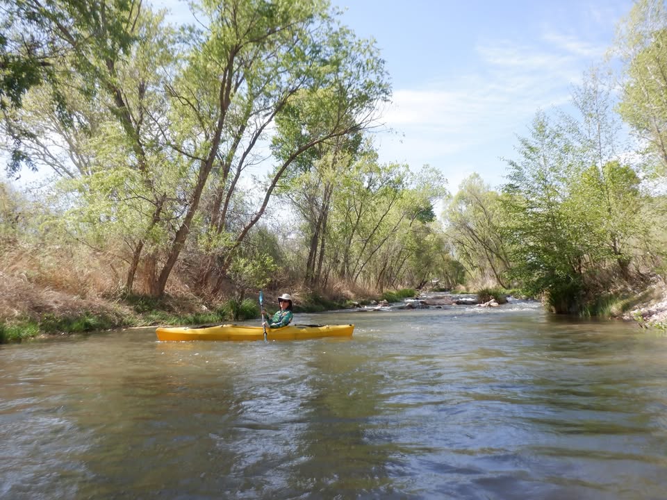 Kayaking Verde River