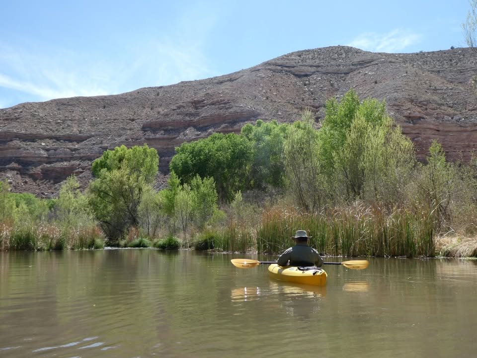 Kayaking Verde River