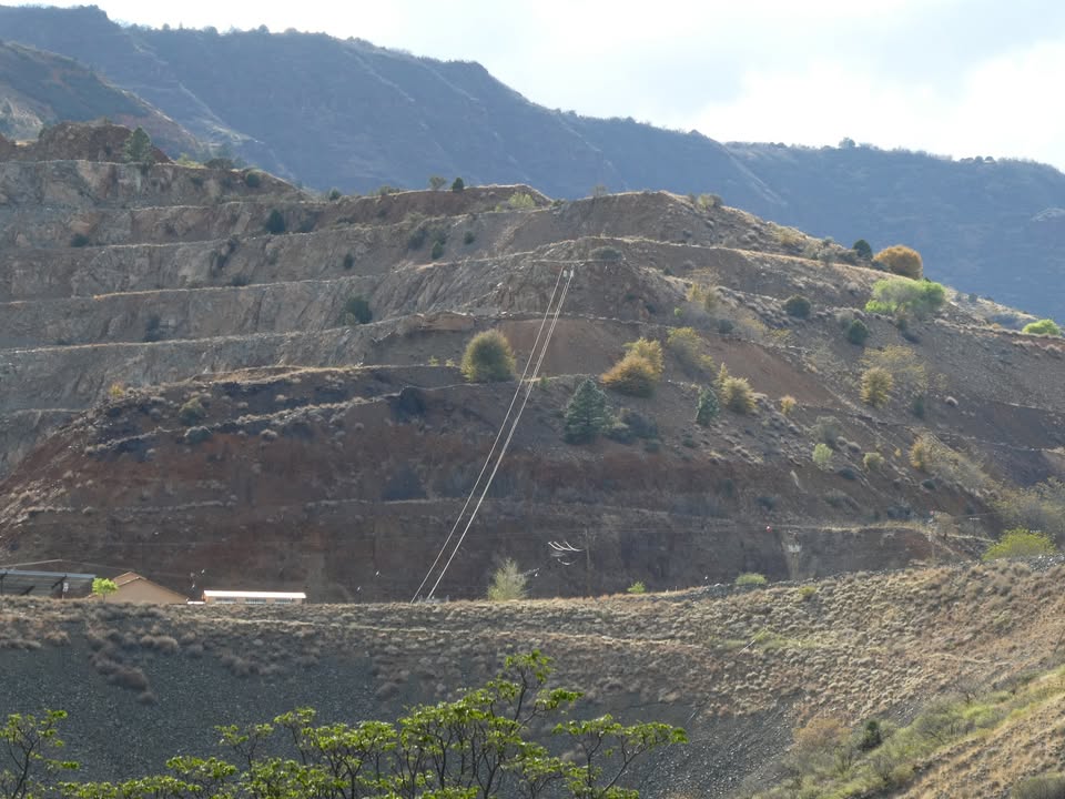 Remnants of Copper Mining in Jerome