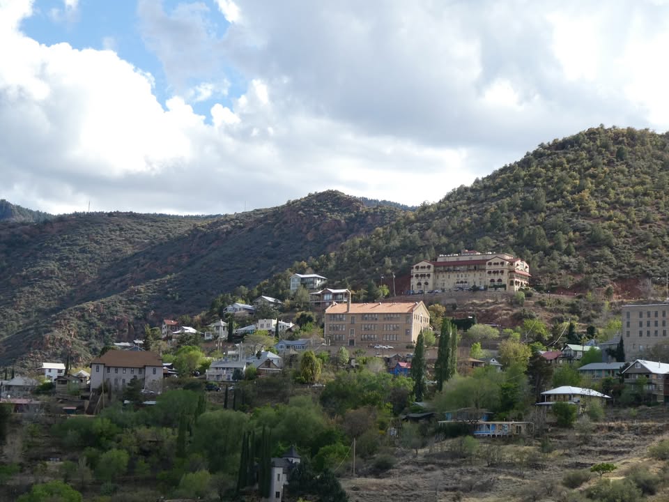 Town of Jerome in the Distance