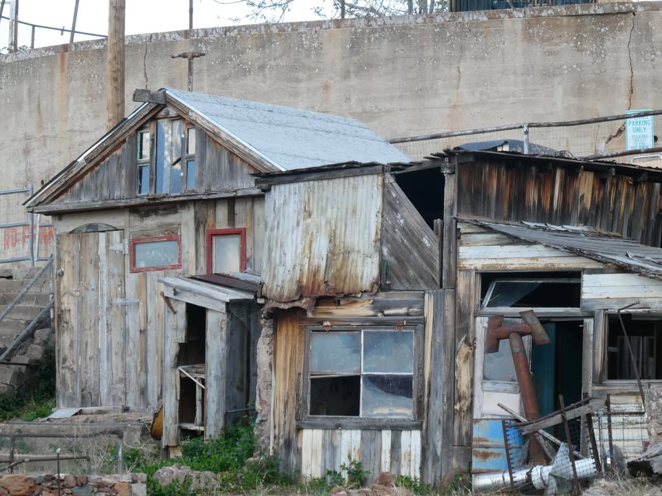 Weathered Jerome Building