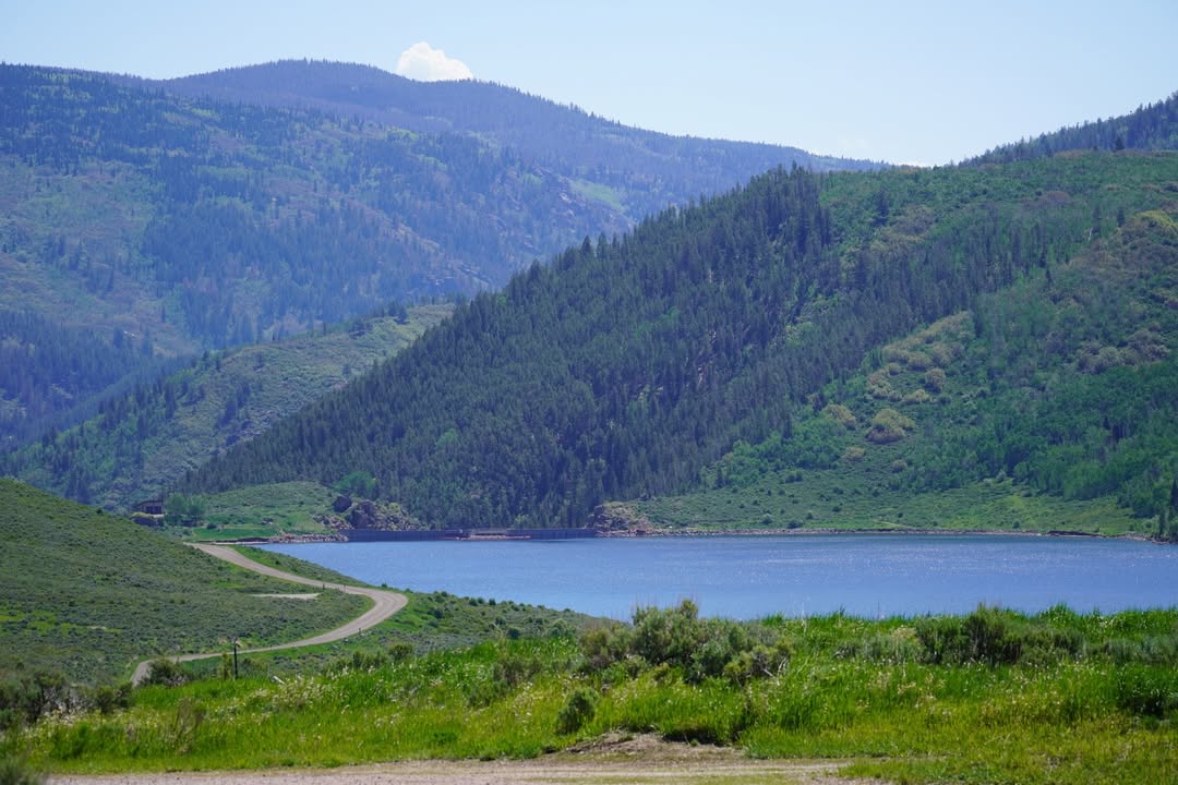 View from campsite at Stagecoach