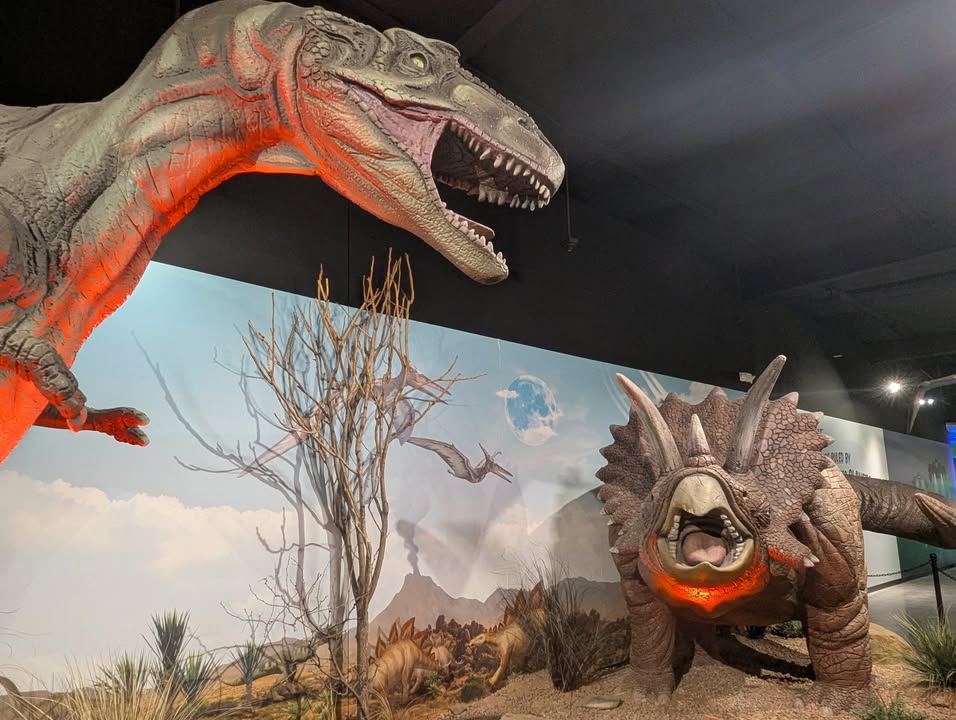 Dinosaurs in The Thing Museum