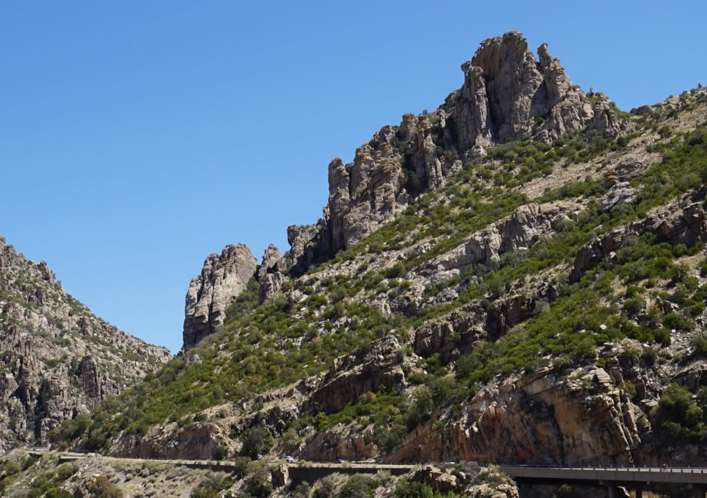 Catalina Highway on Lemmon Mountain