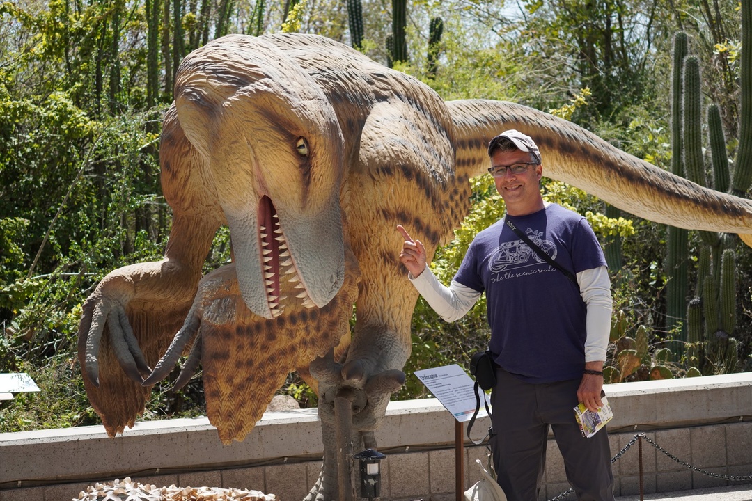 Dinosaur at Arizona-Sonora Desert Museum