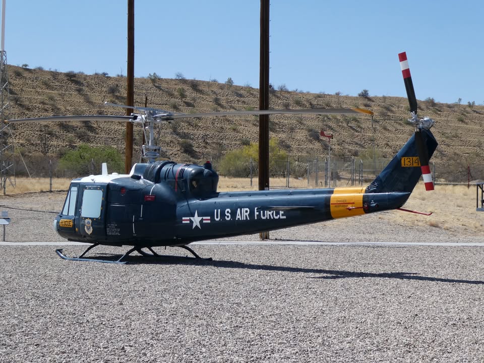 Helicopter at Titan Missile Museum
