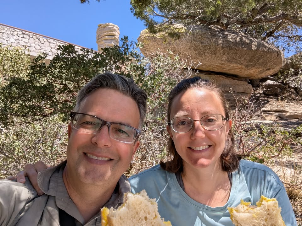 Lunch at Windy Point Vista