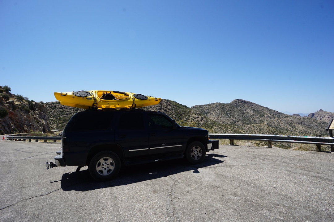 Viewpoint Pulloff Along Catalina Hwy