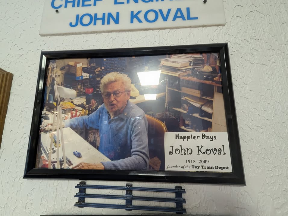 Founder of Toy Train Depot